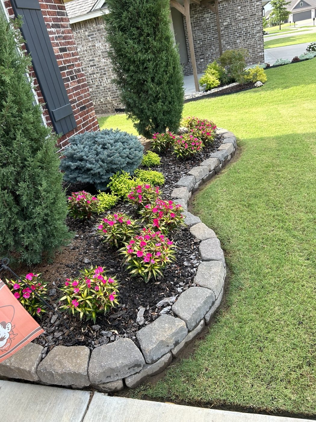 Wells LandCare completed landscaping project 1